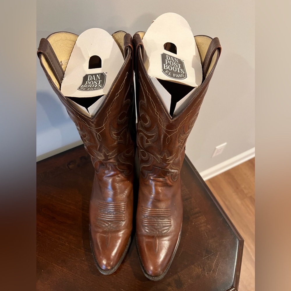 Dan Post all leather. Handcrafted in Mexico